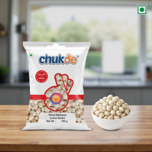 Chukde Makhana in kitchen