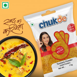 Turmeric with dish