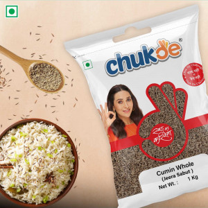 Jeera rice with Chukde jeera