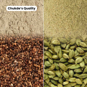 Chukde cardamom  powder comparison