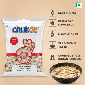 Chukde makhana Features