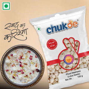 Makhana with dish