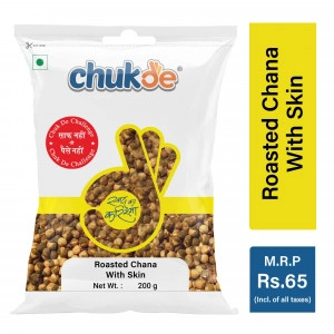 roasted chana with skin 200g