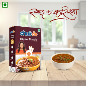Chukde rajma masala with rajma dish