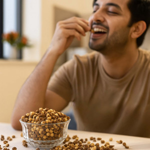 Lifestyle Image - roasted chana
