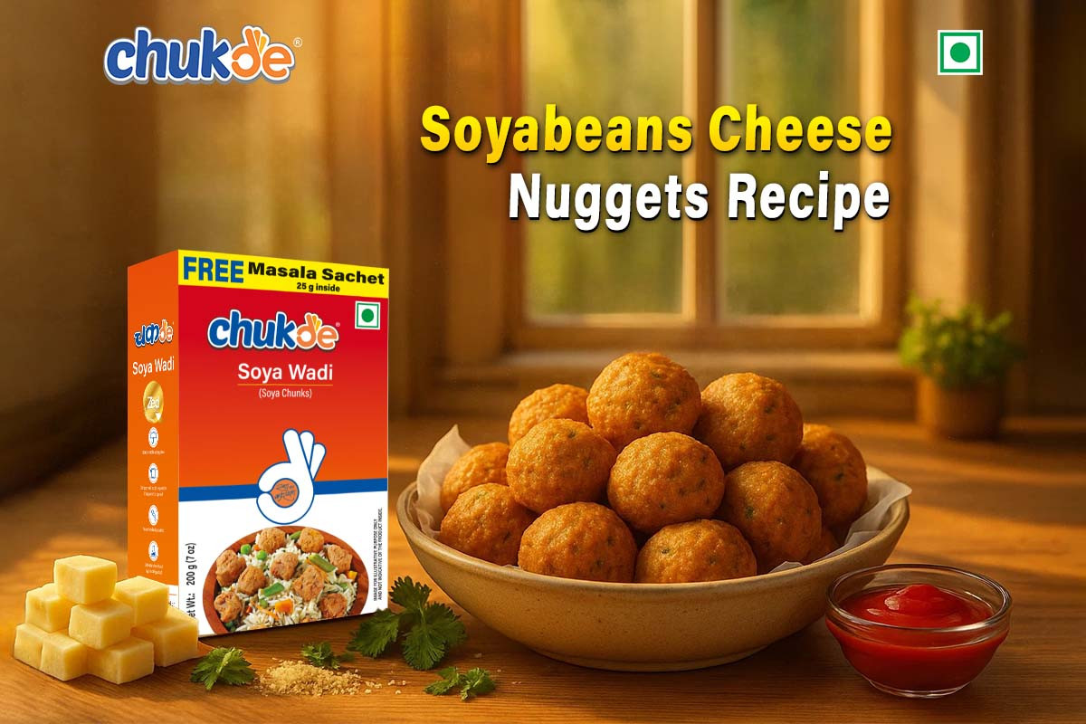 Soyabeans Cheese Nuggets Recipe