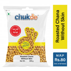 Chukde roasted chana without skin 200g MRP