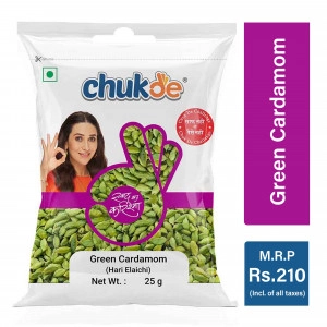 Chukde green cardamom 25g MRP