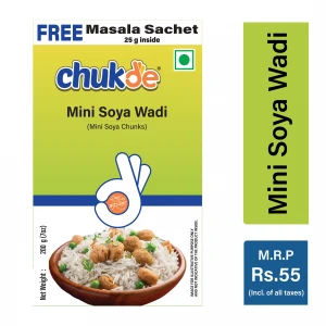 Chukde Mini Soya Wadi (Mini Soya Chunks) 200g